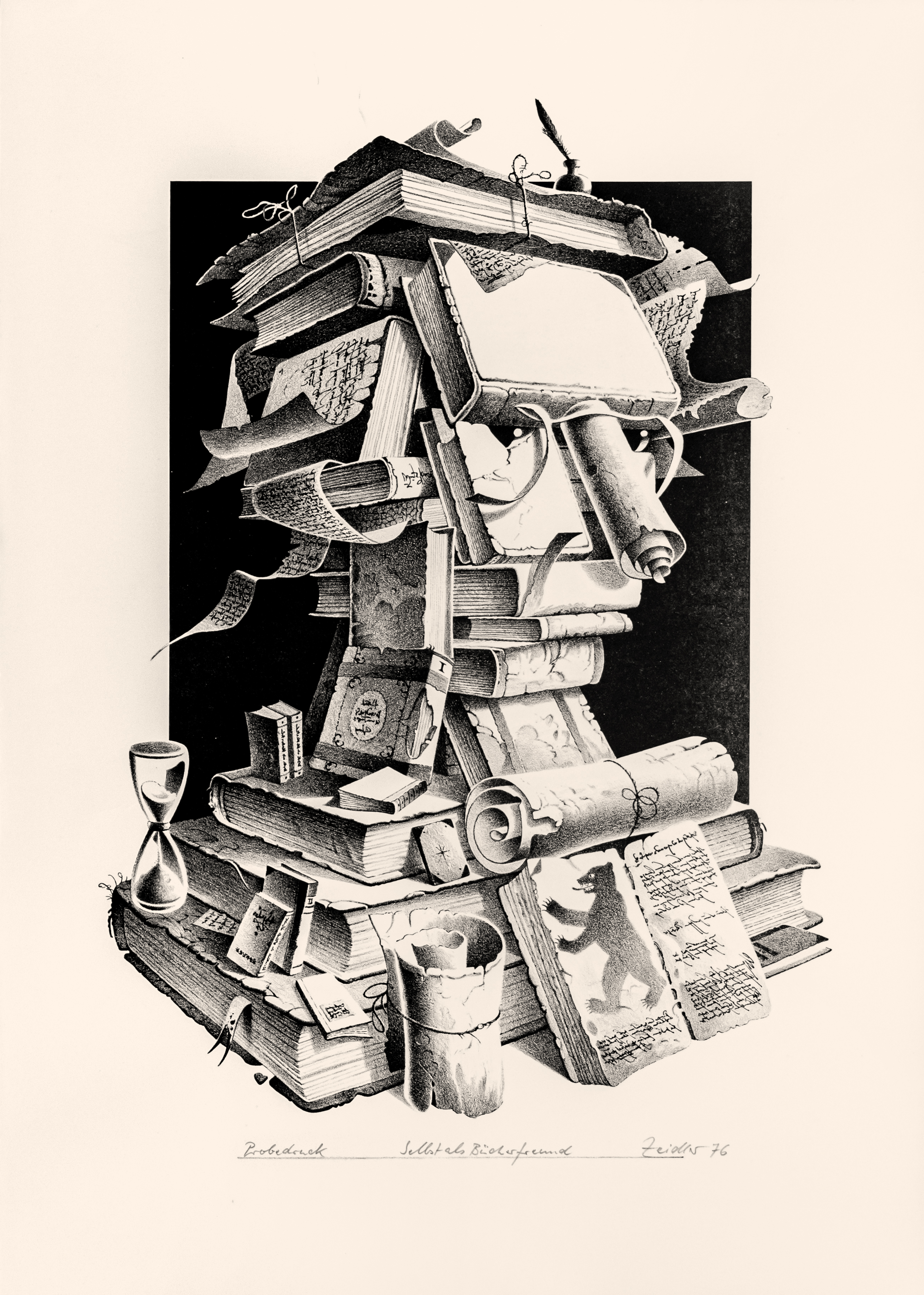 Selbst als Bücherfreund (Probedruck) Selbst als Bücherfreund (Probedruck)