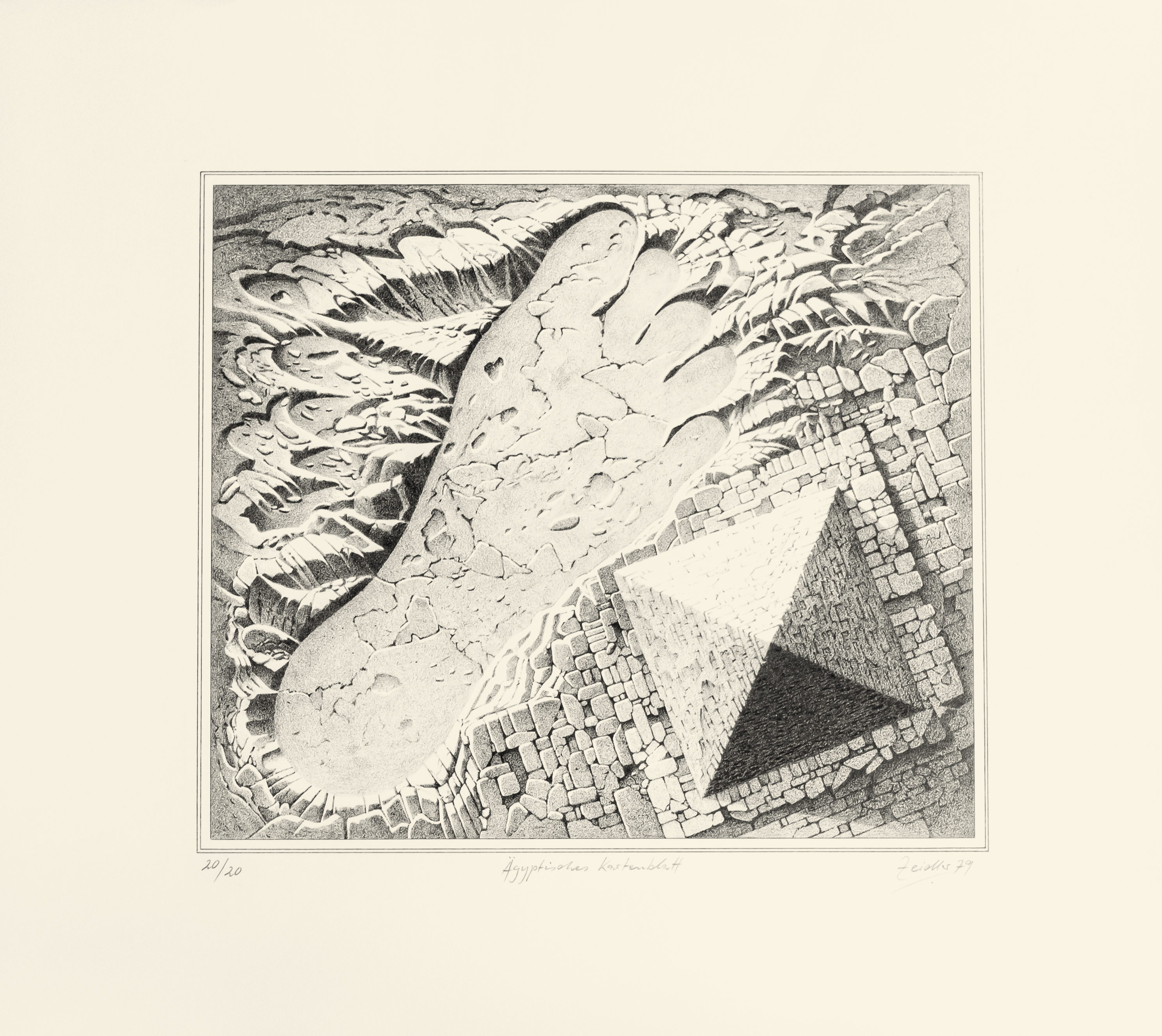 Ägyptisches Kartenblatt Ägyptisches Kartenblatt